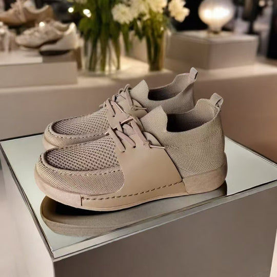 Damen Atmungsaktive Sneaker mit flexibler Mesh-Oberfläche und TPU-Verstärkung R&B