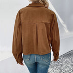 Damen leichte Kordjacke R&B