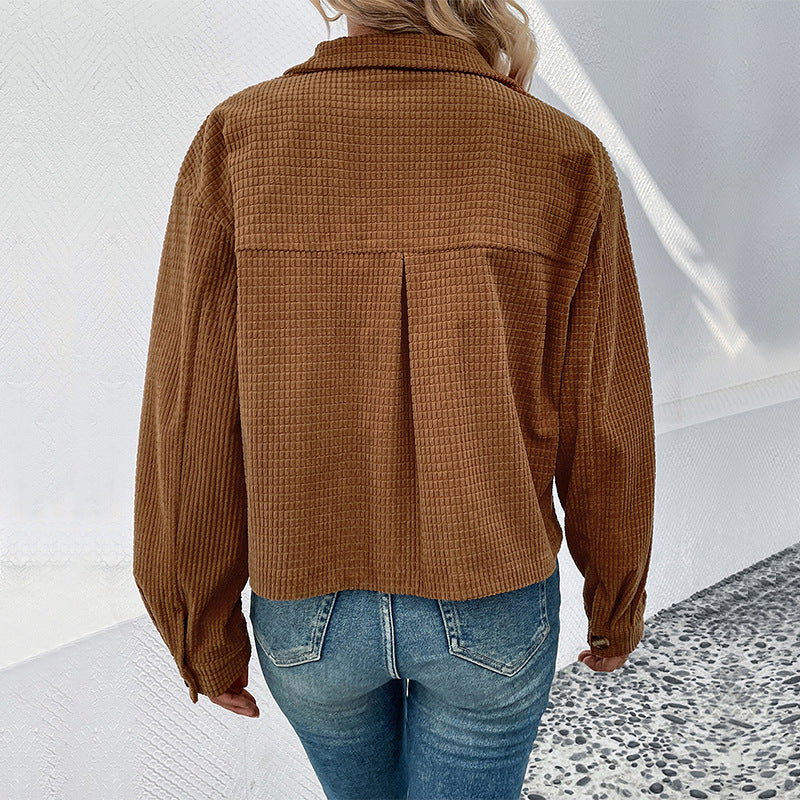 Damen leichte Kordjacke R&B