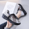 Damen Freizeit-Sneaker mit modernem geflochtenem Design und komfortabler Sohle