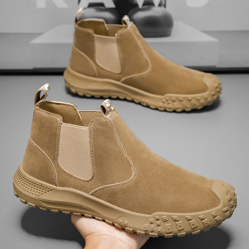 Damen sportliche Chelsea-Boots mit rutschfester Sohle R&B