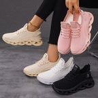 Damen Leichte und atmungsaktive Sport-Sneaker mit dämpfender Sohle