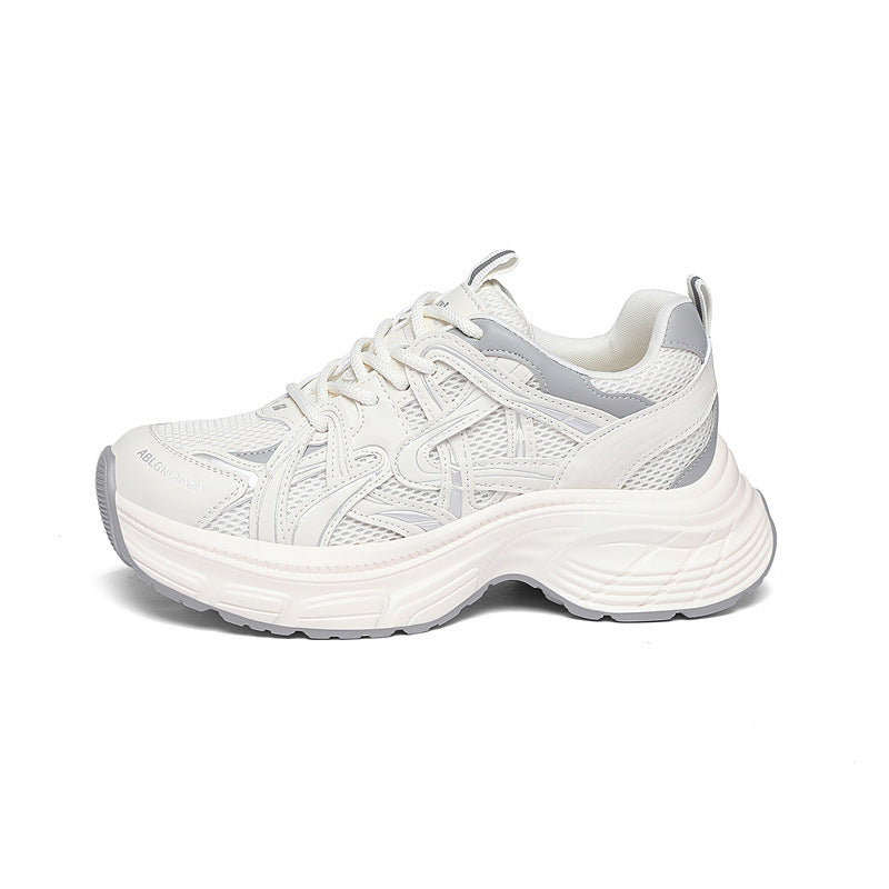 Damen Sportliche Fitness-Sneaker mit dämpfender Sohle und atmungsaktivem Obermaterial R&B