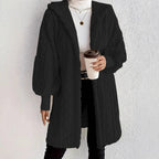Damen Kapuzenjacke aus luxuriösem Fleece