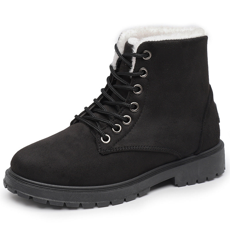 Damen Warmgefütterte Winterstiefel mit rutschfester Profilsohle R&B