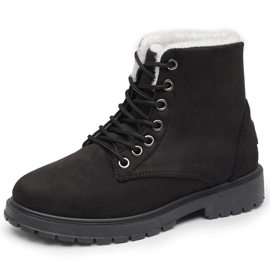 Damen Warmgefütterte Winterstiefel mit rutschfester Profilsohle R&B
