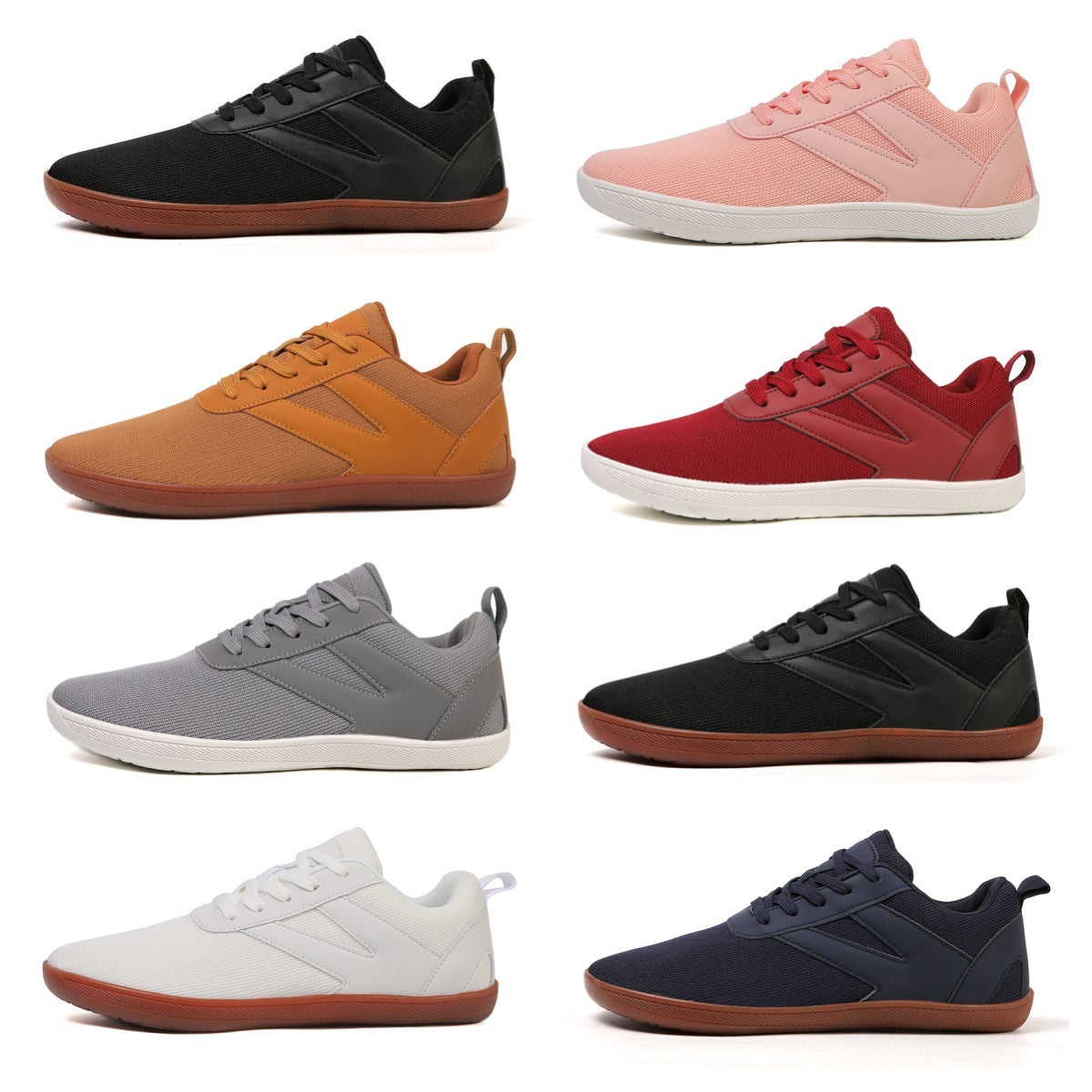 Damen Sportliche Freizeitschuhe mit rutschfester Sohle und atmungsaktivem Obermaterial R&B