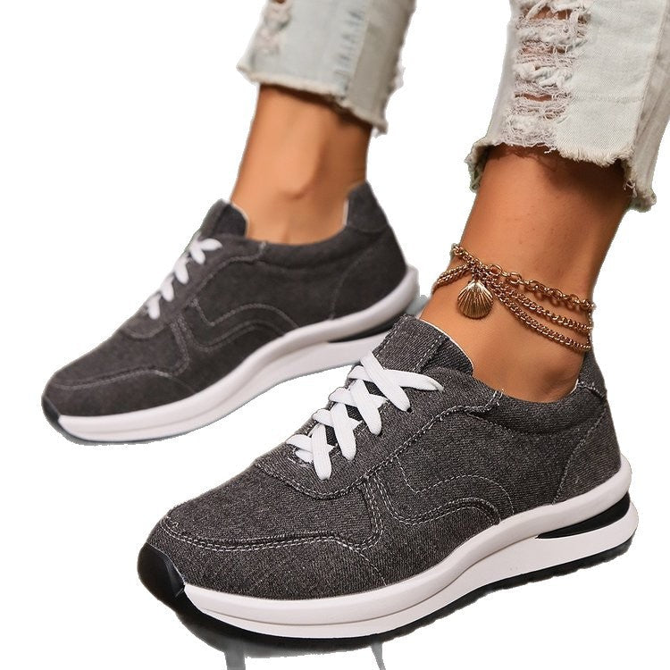 Damen Komfortable Freizeitsneaker