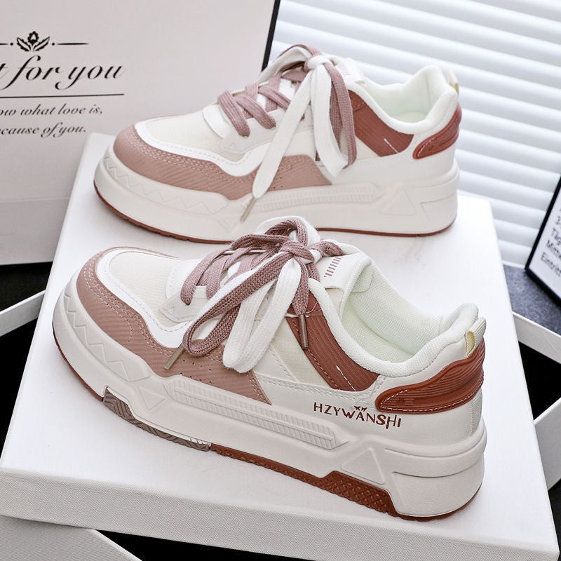 Damen modische Sneaker mit atmungsaktivem Obermaterial und gepolsterter Sohle R&B