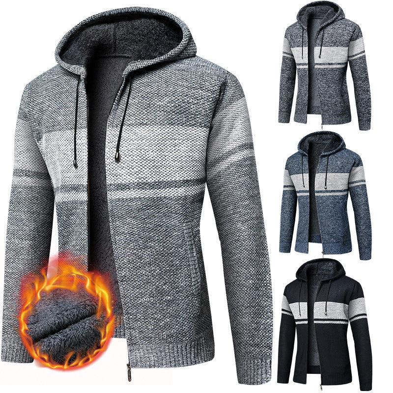 Damen bequemer und kuscheliger Fleece-Hoodie mit Reißverschluss