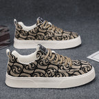 Damen Modische Sneaker mit einzigartigem Textildesign und rutschfester Sohle R&B