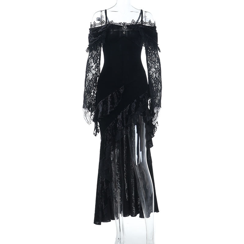 Damen figurbetonte Bluse mit Rüschendetails und Schnürung R&B