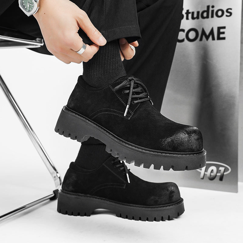 Damen modische Schnürschuhe mit robuster Sohle R&B