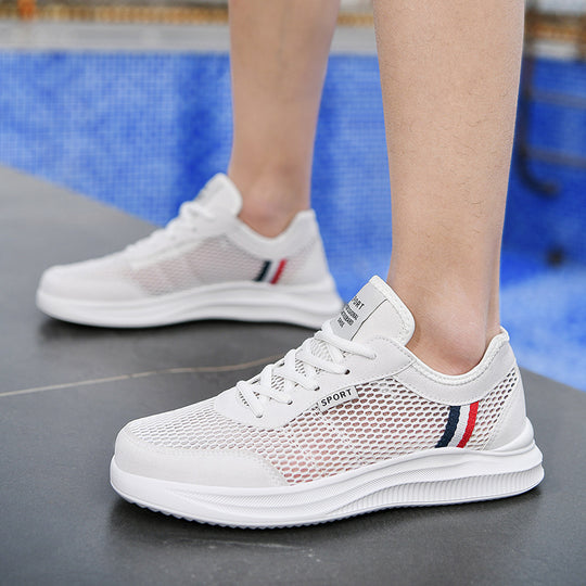 Damen Sportliche Lauf-Sneaker mit atmungsaktivem Obermaterial und flexiblem Dämpfungssystem R&B