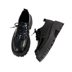Damen Modische Schnürschuhe mit hochgezogenem Profil R&B
