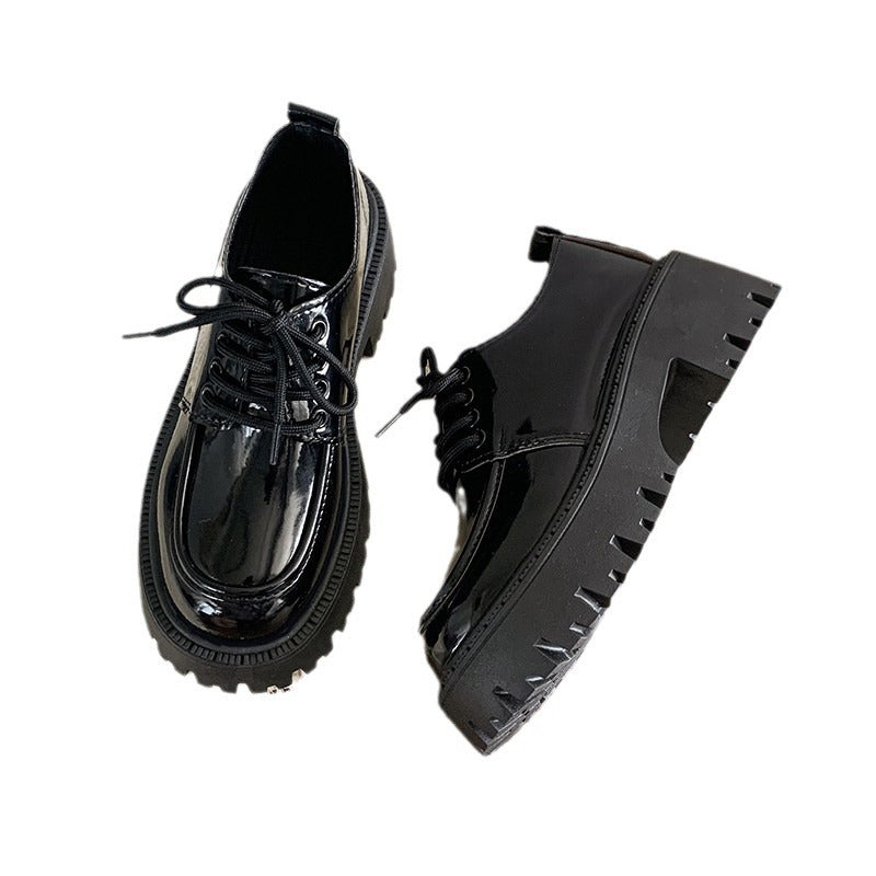 Damen Modische Schnürschuhe mit hochgezogenem Profil R&B