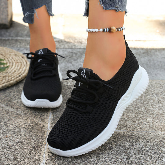 Damen Leichte Laufschuhe mit atmungsaktiver Mesh-Konstruktion und flexibler Sohle R&B
