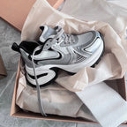 Damen Sneakers mit dämpfender Sohle und atmungsaktiver Mesh-Oberfläche R&B
