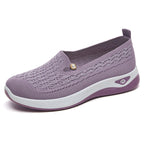 Damen Bequeme Slip-On Schuhe mit luftdurchlässigem Obermaterial und flexiblem Sohlendesign