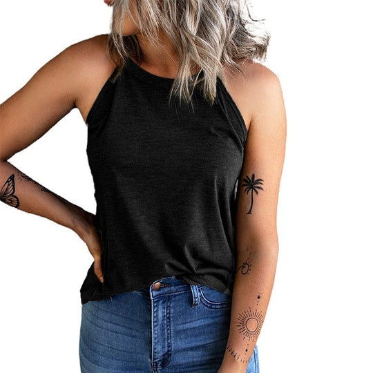Damen Ärmeloses Sporttop mit lässigem Schnitt und feuchtigkeitsableitender Funktion R&B