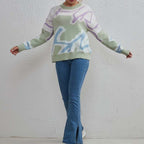 R&B | Pullover mit Farbblock