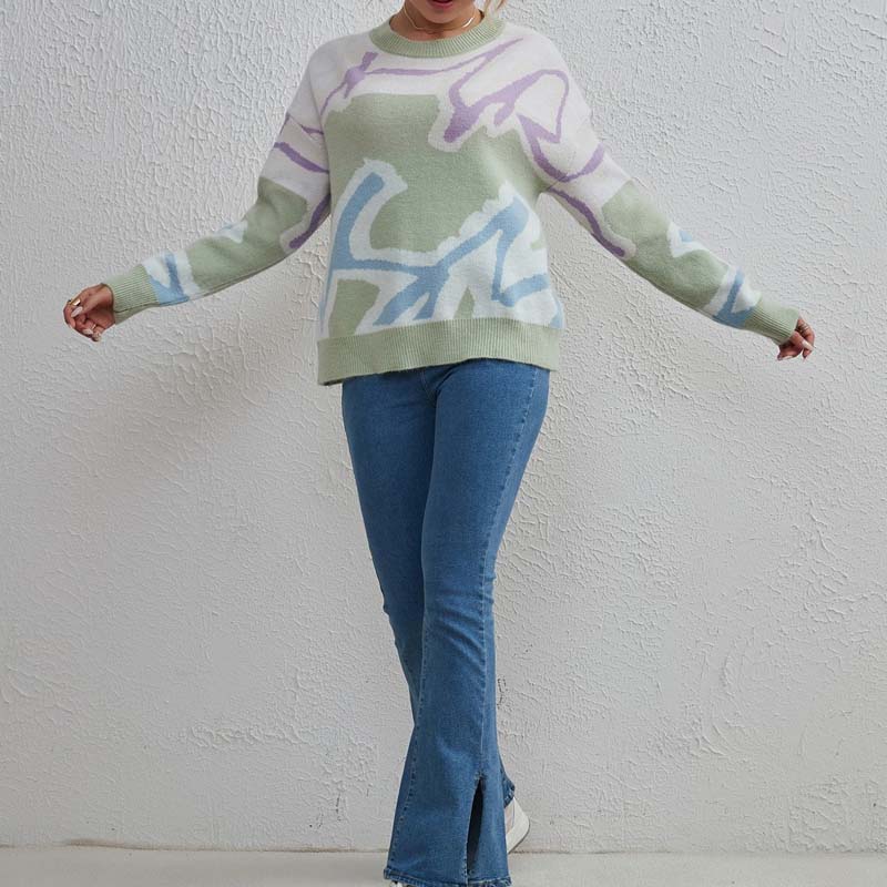 R&B | Pullover mit Farbblock