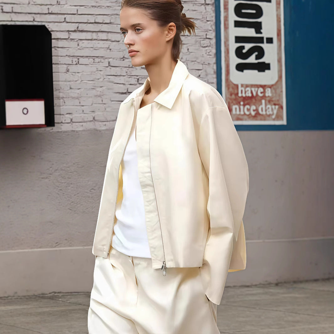 Damen lässige und elegante Übergangsjacke R&B