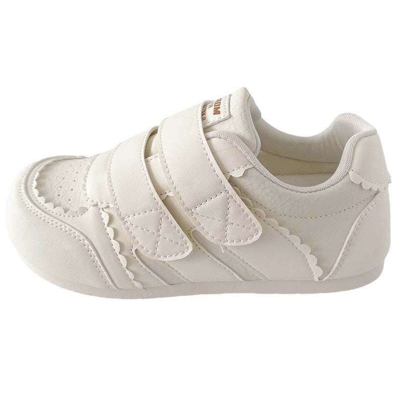 Damen Kinder Sneaker mit praktischem Klettverschluss
