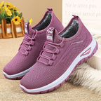 Damen Sneakers mit warmer Innensohle und elastischem Schnellschnürsystem R&B