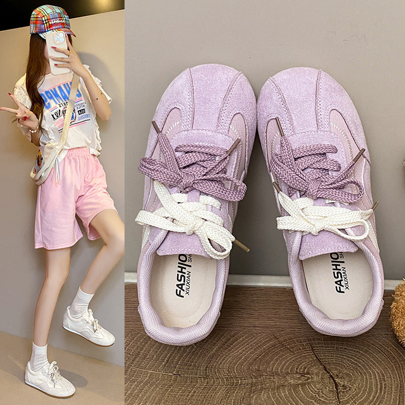 Damen sportliche Sneaker mit atmungsaktivem Obermaterial und komfortabler Sohle R&B