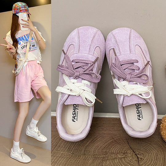 Damen sportliche Sneaker mit atmungsaktivem Obermaterial und komfortabler Sohle R&B