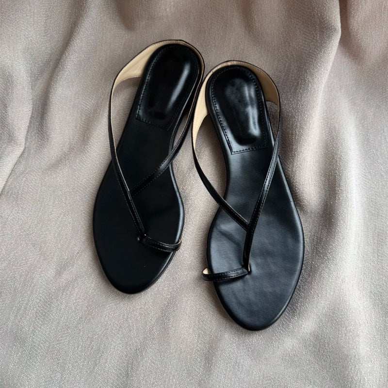 Damen elegante Zehentrenner Sandalen R&B