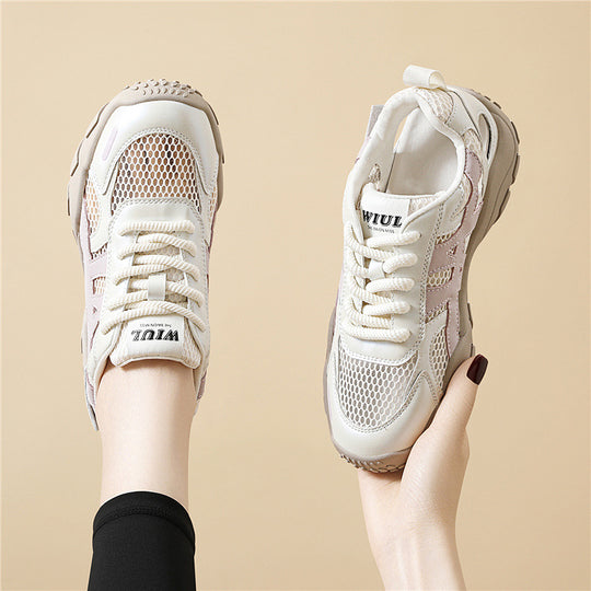 Damen Atmungsaktive Fitness-Sneaker mit flexibler Sohle R&B