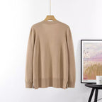Damen lässiger Strickcardigan im minimalistischen Design