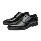 Damen elegante Schnürschuhe aus hochwertigem Leder R&B