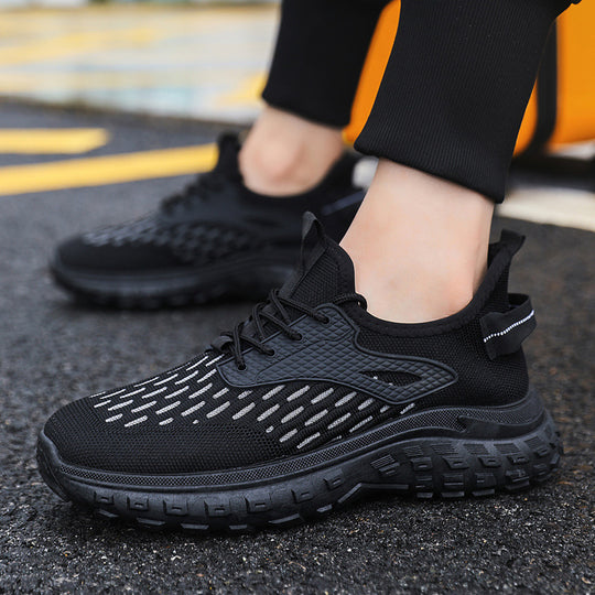 Damen Sportliche High-Performance Sneakers mit atmungsaktivem Mesh-Obermaterial und hochflexibler Sohle R&B
