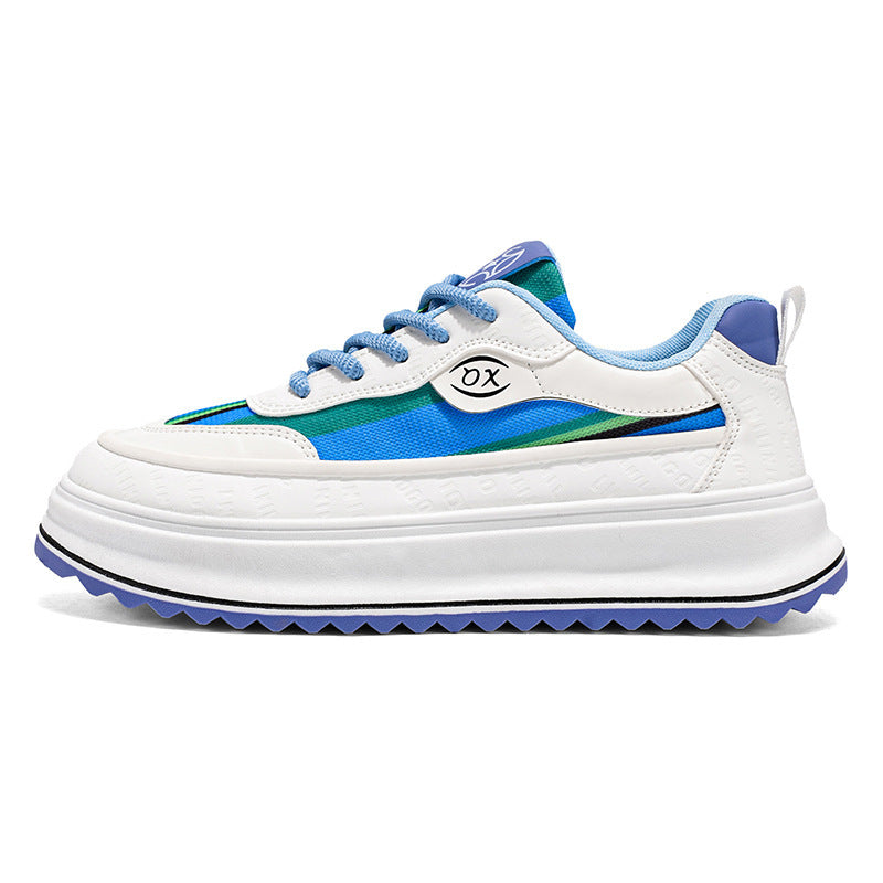 Damen modische Sneakers mit extragroßer Sohle und rutschfester Außensohle R&B