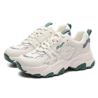 Damen Sportliche Chunky Sneakers mit dämpfender Laufsohle und atmungsaktivem Mesh-Obermaterial R&B