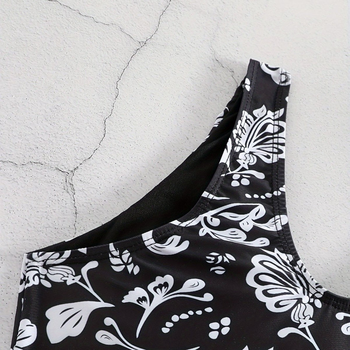 Damen Triangel-Bikini mit verspieltem Knoten-Detail R&B