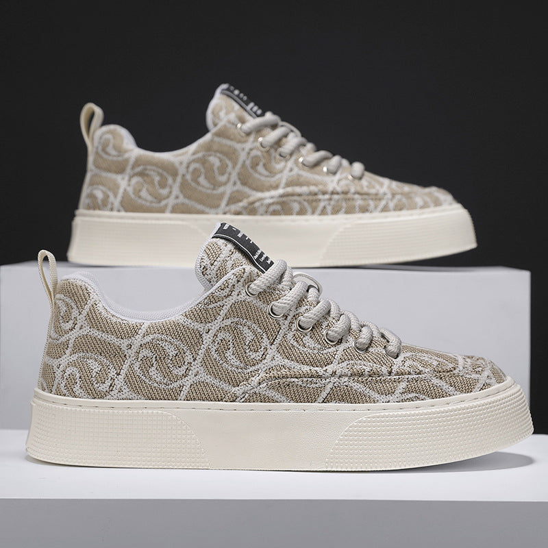 Damen Freizeit Sneaker mit hochwertigem gewR&Btem Obermaterial und verstärkter Sohle R&B