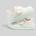 Damen Sneaker mit Klettverschluss und charmantem Tiermotiv