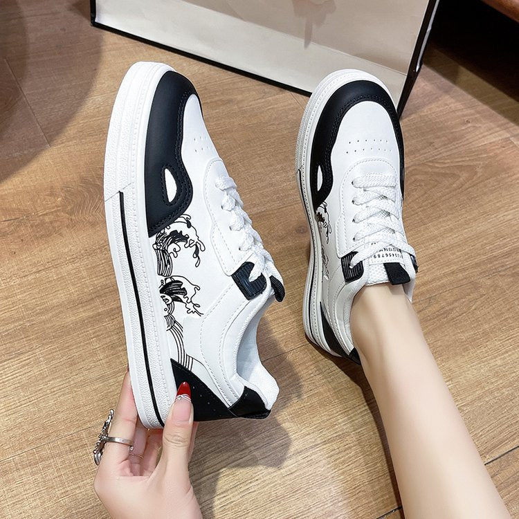 Damen Sneakers mit atmungsaktivem Obermaterial und rutschfester Sohle R&B