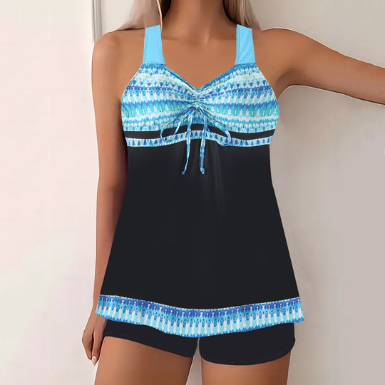 Damen Tankini-Oberteil mit Shorts R&B