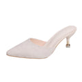 Damen elegante Slingbacks mit modischem Absatz R&B