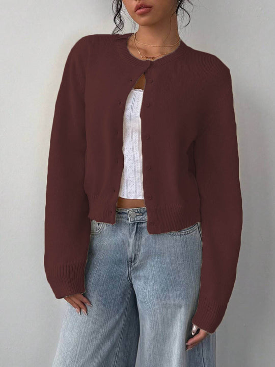 Damen Strickjacke im Oversized-Stil R&B