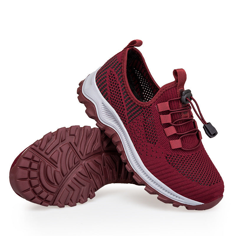 Damen Hochleistungs Fitness-Sneaker mit elastischem Schnellschnürsystem R&B