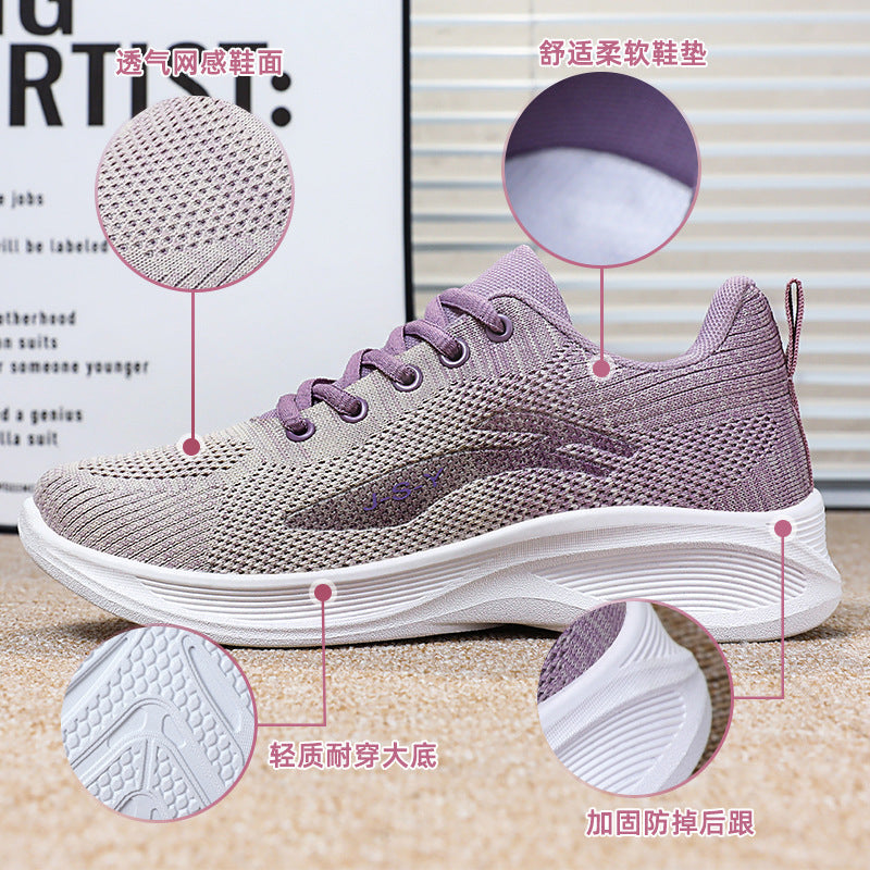 Damen Leichte und atmungsaktive Laufschuhe mit flexibler Sohle R&B