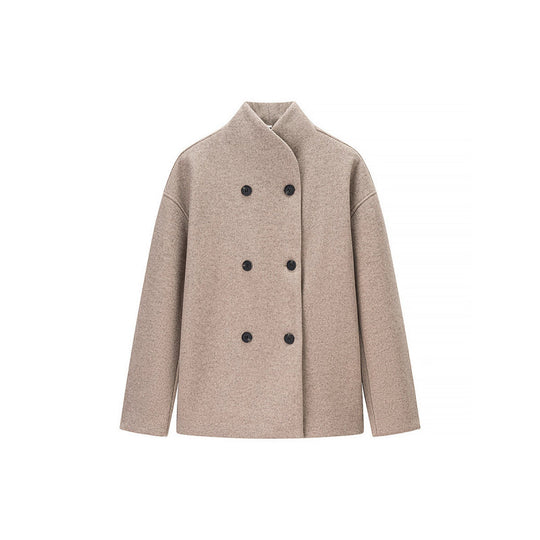 Damen elegante Doppelreiher-Jacke im modischen Schnitt R&B