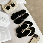 Damen Elegante Flip-Flops mit ergonomischem Fußbett und rutschfester Sohle R&B
