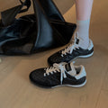 Damen Sportliche Sneaker mit gepolsterter Sohle und strukturiertem Obermaterial